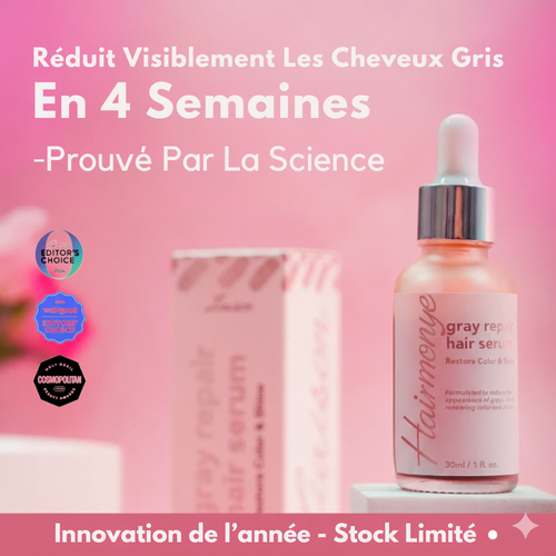 Sérum Anti-Cheveux Blancs Breveté